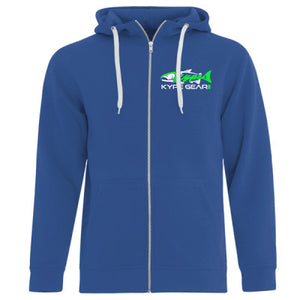 Kype Premium Zip Hoodie - Royal Blue - Kype Gear