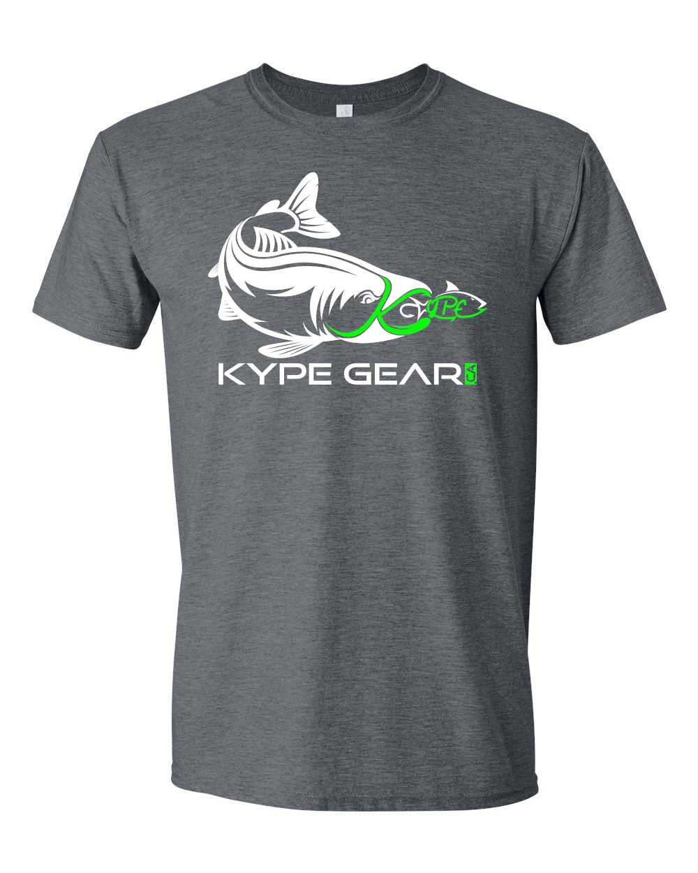 Kype Katcher Softstyle Tee - Dark Heather - Kype Gear