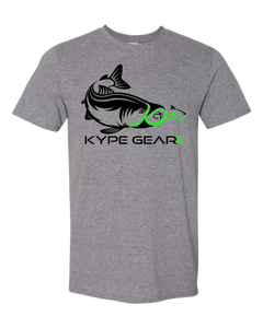 Kype Katcher Softstyle Tee - Graphite Heather - Kype Gear