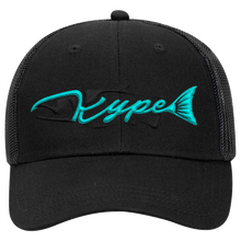 Load image into Gallery viewer, Kids SnapBack Trucker - Black/Black - Kype Gear
