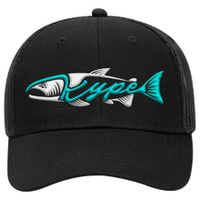 Load image into Gallery viewer, Kids SnapBack Trucker - Black/Black - Kype Gear
