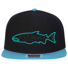 Load image into Gallery viewer, Kype Kontour Snapback - Black/Turquoise - Kype Gear
