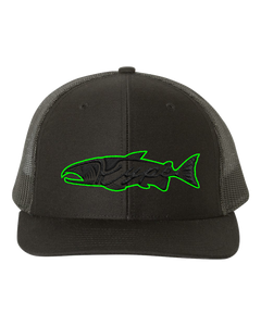 Kype Kontour Snapback Trucker - Black/Black - Kype Gear