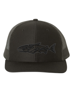 Kype Kontour Snapback Trucker - Black/Black - Kype Gear