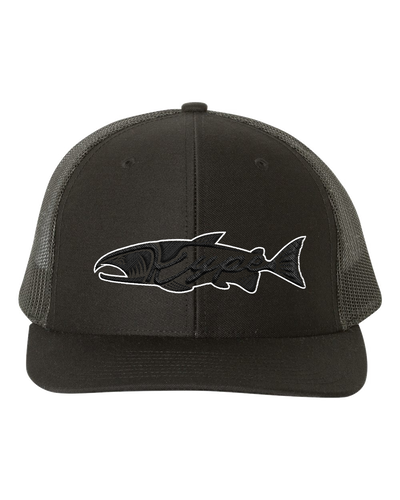 Kype Kontour Snapback Trucker - Black/Black - Kype Gear