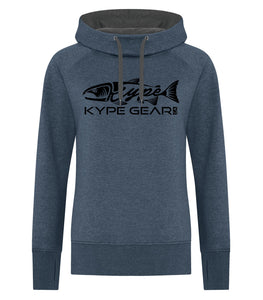 Ladies Vintage Hoodie - Navy Heather - Kype Gear