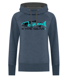 Ladies Vintage Hoodie - Navy Heather - Kype Gear