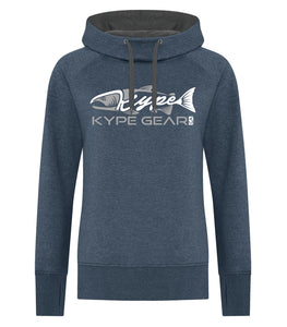 Ladies Vintage Hoodie - Navy Heather - Kype Gear