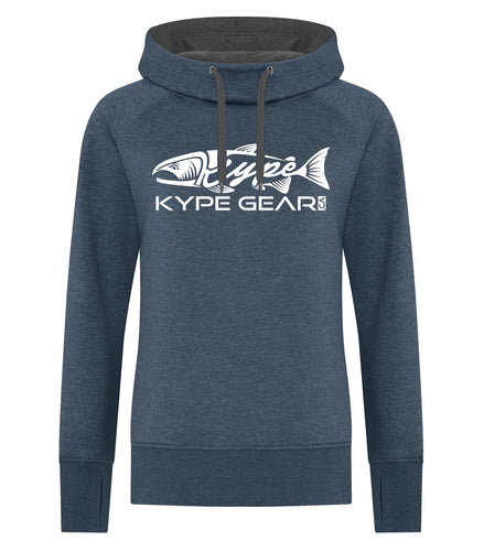 Ladies Vintage Hoodie - Navy Heather - Kype Gear