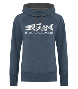 Ladies Vintage Hoodie - Navy Heather - Kype Gear