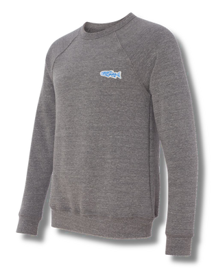 LaKYPE Raglan Crewneck - Grey Triblend - Kype Gear