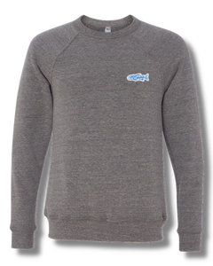 LaKYPE Raglan Crewneck Grey Triblend Kype Gear