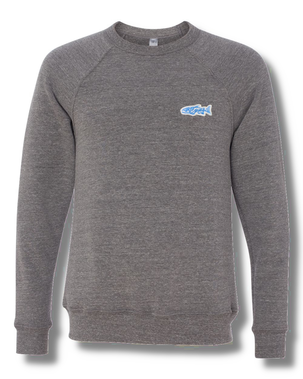 LaKYPE Raglan Crewneck - Grey Triblend - Kype Gear