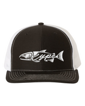 Load image into Gallery viewer, Snapback Trucker - Black/White - Kype Gear
