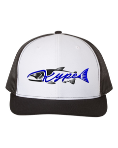 Snapback Trucker - Black/White/Black - Kype Gear