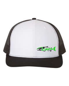 Snapback Trucker - Black/White/Black - Kype Gear