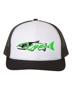 Snapback Trucker - Black/White/Black - Kype Gear