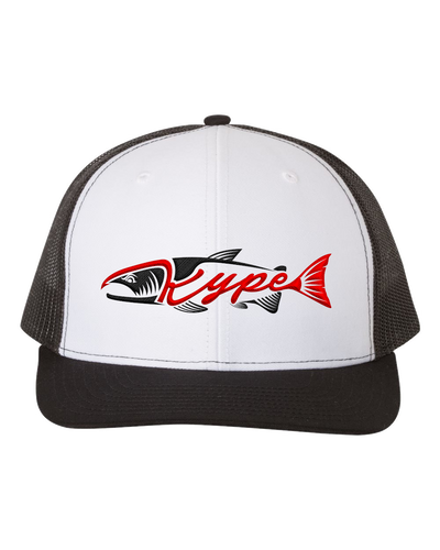 Snapback Trucker - Black/White/Black - Kype Gear