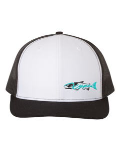 Snapback Trucker - Black/White/Black - Kype Gear