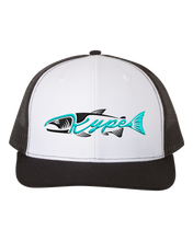 Load image into Gallery viewer, Snapback Trucker - Black/White/Black - Kype Gear
