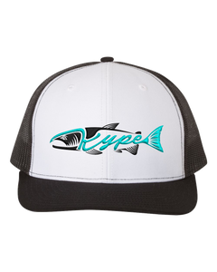 Snapback Trucker - Black/White/Black - Kype Gear