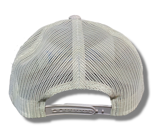 Snapback Trucker Flatbrim - Grey/Ocean Blue - Kype Gear