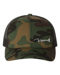 Snapback Trucker - Green Camo/Black - Kype Gear