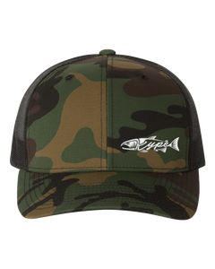 Snapback Trucker - Green Camo/Black - Kype Gear