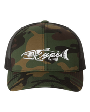 Load image into Gallery viewer, Snapback Trucker - Green Camo/Black - Kype Gear
