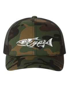 Snapback Trucker - Green Camo/Black - Kype Gear
