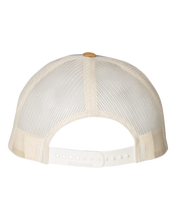 Load image into Gallery viewer, Snapback Trucker - Heather Grey/Birch/Amber Gold - Kype Gear
