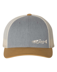 Snapback Trucker - Heather Grey/Birch/Amber Gold - Kype Gear