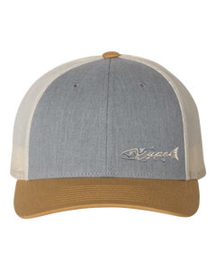 Snapback Trucker - Heather Grey/Birch/Amber Gold - Kype Gear