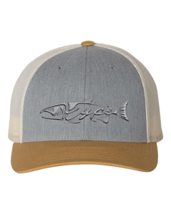 Snapback Trucker - Heather Grey/Birch/Amber Gold - Kype Gear