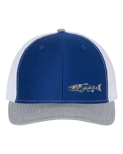 Snapback Trucker - Royal/White/Heather Grey - Kype Gear