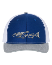 Load image into Gallery viewer, Snapback Trucker - Royal/White/Heather Grey - Kype Gear
