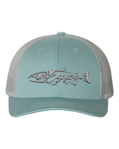 Snapback Trucker - Smoke Blue/Aluminum - Kype Gear