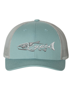 Snapback Trucker - Smoke Blue/Aluminum - Kype Gear