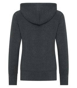 Ladies Vintage Hoodie - Black Heather - Kype Gear